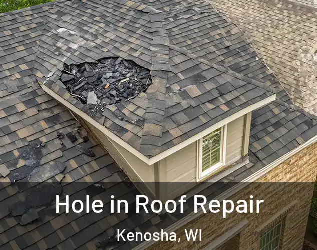  Hole in Roof Repair Kenosha, WI
