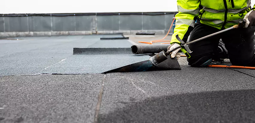 Residential Flat Roof Repair in Kenosha