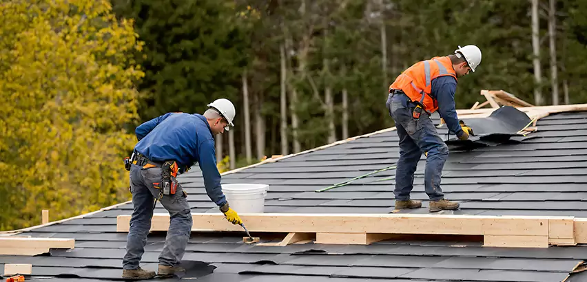 Garage Felt Roof Replacement in Kenosha